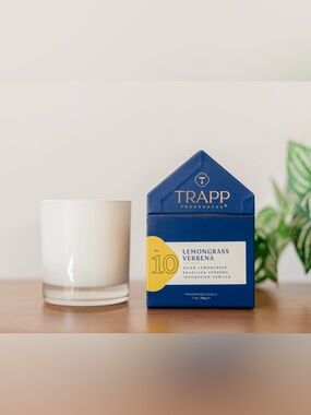 Trapp Lemongrass Verbena Fragranced Candle - 7 oz NEW